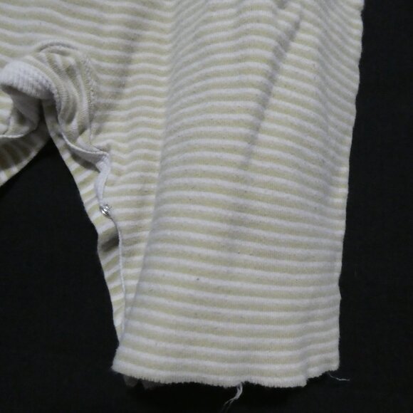 GAGOU TAGOU | 6/9 months | Striped Full Snap Button Closure Body Suit / Onesie - Picture 14 of 14